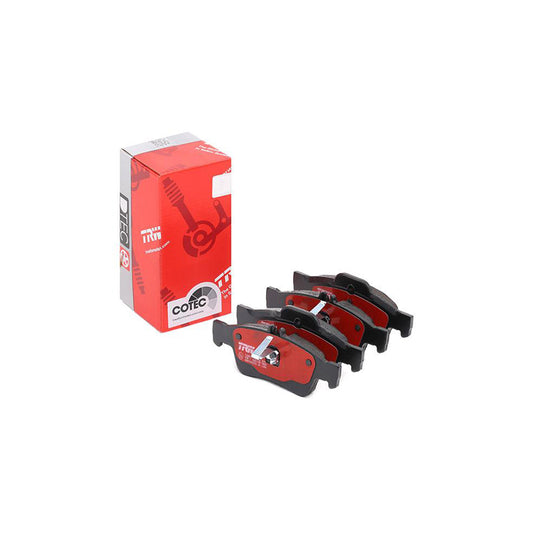 TRW Dtec Cotec Gdb1546Dte Brake Pad Set Prepared For Wear Indicator