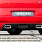 Rieger 00056048 Fiat Grande Punto (199) Rear Diffuser -  Matte Black