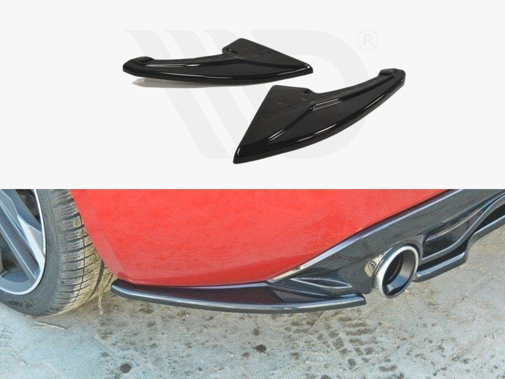 Maxton Design PE-308-GTI-RSD1T Rear Side Splitters Peugeot 308 II GTIfits | Duco Car Parts UK Car Parts