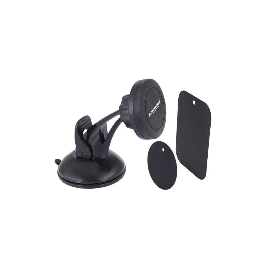 CARMOTION 58130 Car phone holder with ball joint, windscreen, Magnetic