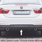 Rieger 00088056 BMW 4 Series F32 F33 F36 Rear Diffuser
