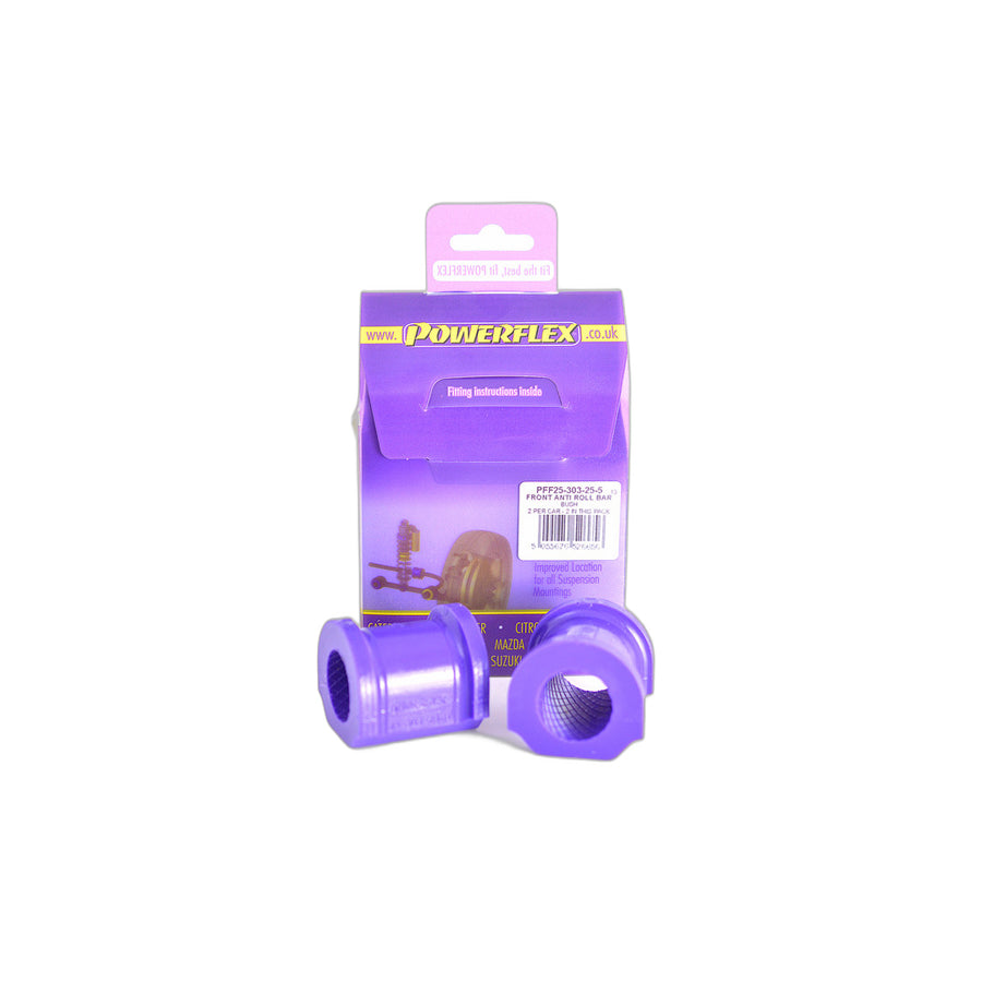 Powerflex PFF25-303-25.5 Honda Front Anti Roll Bar Bush 25.5mm (Inc. CR-V & Civic) | Duco Car Parts UK Car Parts