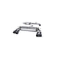 MillTek Audi 8V S3 Resonated Cat-Back Exhaust (Sportback)