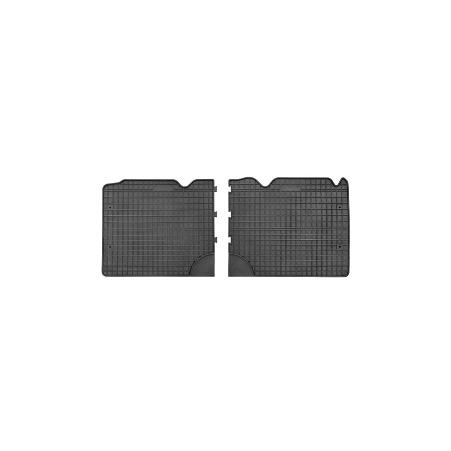 FROGUM Tailored 546924 Floor mat set for RENAULT Espace IV (JK) Elastomer, Rear, Quantity: 2, Black, (LHD)