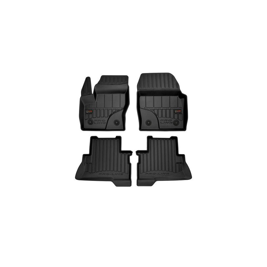 FROGUM Tailored 3D409682 Floor mat set for FORD Kuga Mk2 (DM2) Elastomer, Front and Rear, Quantity: 4, Black, (LHD)