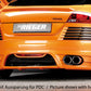 Rieger 00055157 Audi 8J TT Rear Bumper