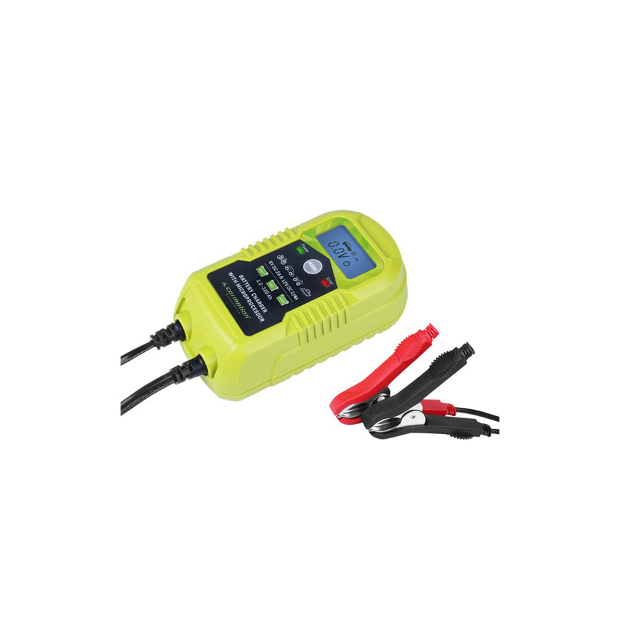 CARMOTION 58694 Battery Charger 12, 6V, Max. 120AhAh