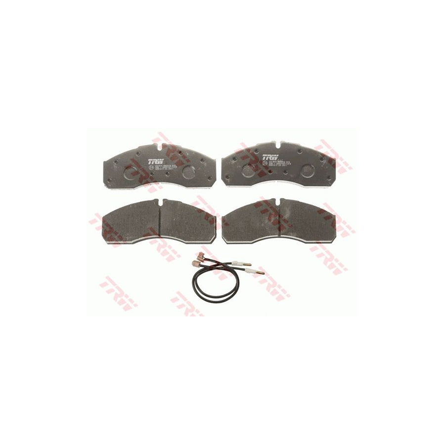 TRW Cotec Gdb1610 Brake Pad Set Incl Wear Warning Contact With Brake Caliper Screws With Accessories
