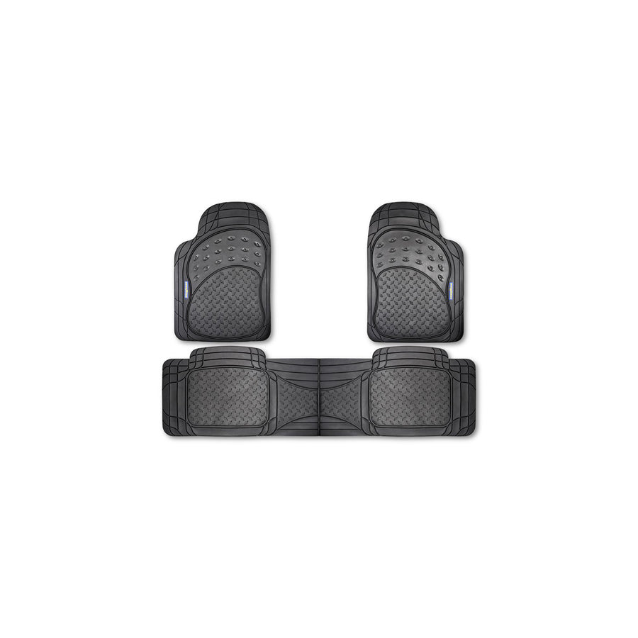 Goodyear Universal fit GOD9023 Floor mat set PVC, Front and Rear, Black
