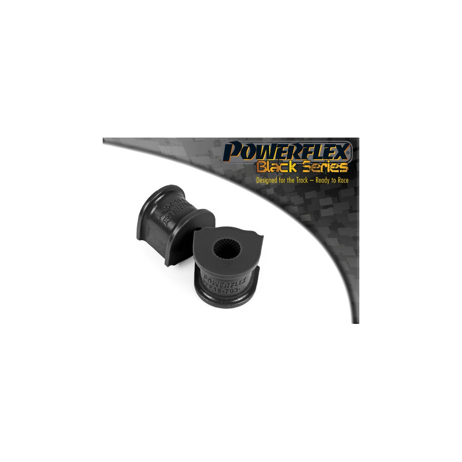 Powerflex PFF16-703-18BLK Lancia Fiat Front Anti Roll Bar Bush 18mm (Inc. Delta, Stilo, Bravo) | Duco Car Parts UK Car Parts