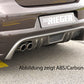 Rieger 00059444 VW 1F Eos Rear Diffuser for Twin Tailpipe Left