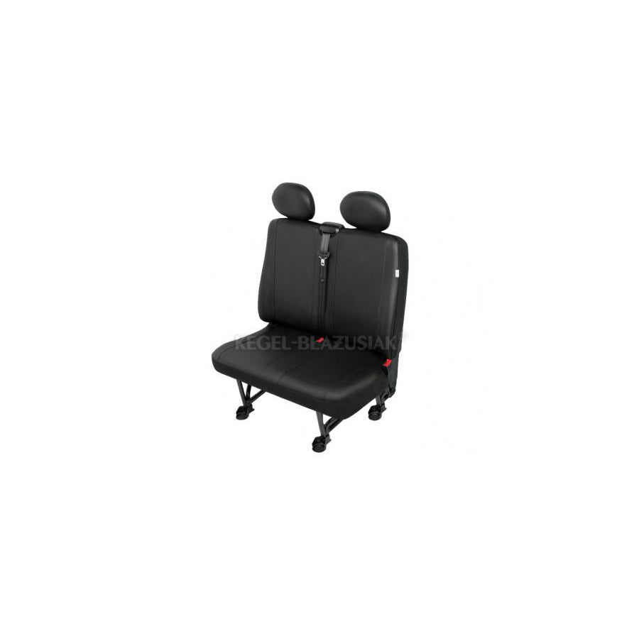 KEGEL 5-1419-244-4010 Car seat cover Black, Leatherette, Polyester, Rear