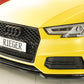 Rieger 00088226 Audi B9 F4 Front Splitter (A4 & S4) - Glossy Black