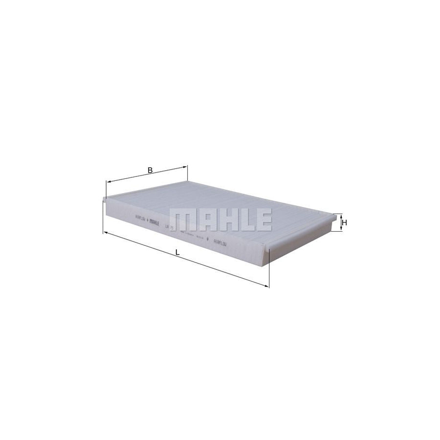MAHLE ORIGINAL KL 205 Fuel filter In-Line Filter
