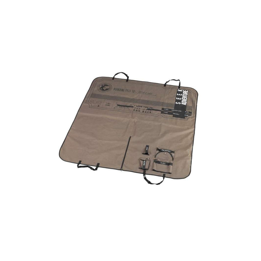 EBI D&D en Route 665-437537 Pet car protector Brown, Dark Grey