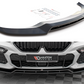 Maxton Design BM-X6-06-MPACK-FD2T+FD2RT Front Splitter V.2 BMW X6 M-Pack G06 | Duco Car Parts UK Car Parts