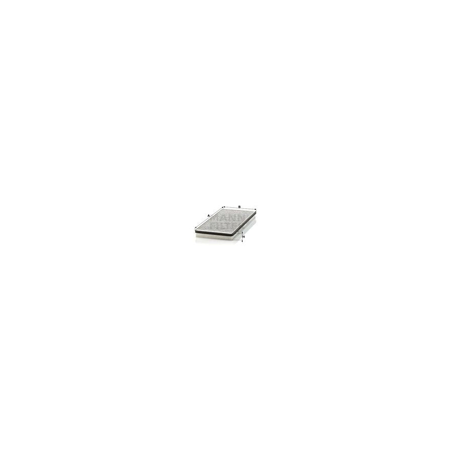 MANN-FILTER CUK 3858 Pollen filter Activated Carbon Filter