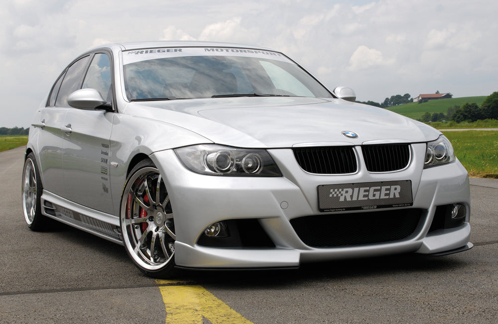 Rieger 00053402 BMW 3 Series E90 E91 Front Bumper