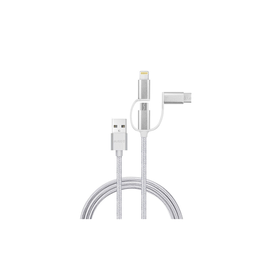 AUTO-T 540206 USB charge cable Silver