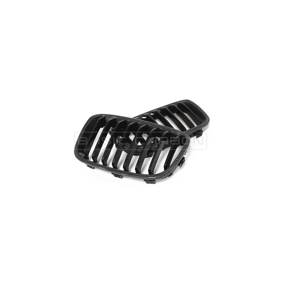 Basic Carbon BMW 1 Series F20 F21 Pre-LCI Carbon Fibre Kidney Grille (inc. 114d, 118i, 125i & M135i)
