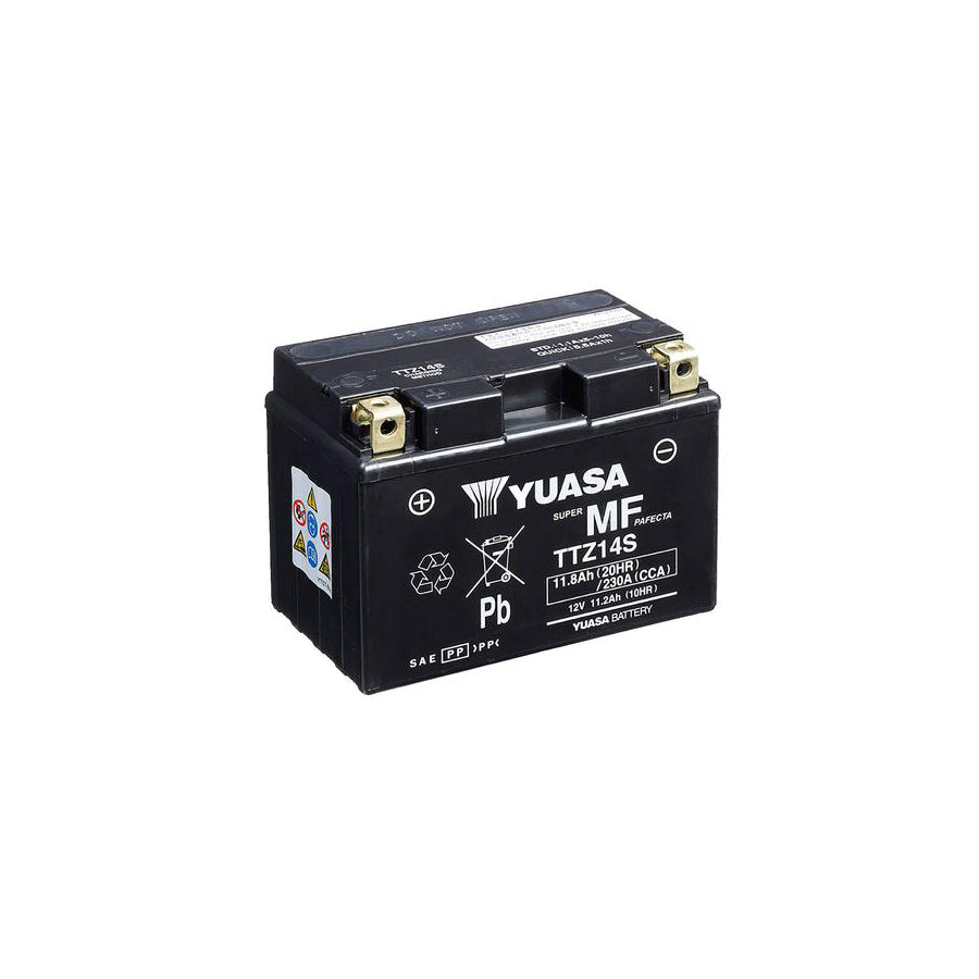 Yuasa TTZ14 12v VRLA Motorbike & Motorcycle Battery