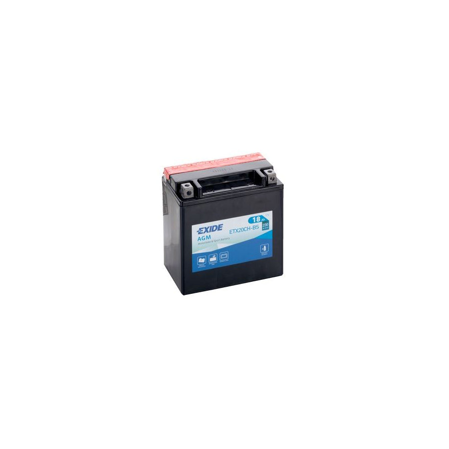 Exide ETX20CHBS Motorcycle Battery 12V 18AH 230A | Duco Car Parts UK Car Parts