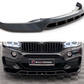 Maxton Design BM-X6-16-MPACK-FD2T+FD2RT Front Splitter V.2 BMW X6 M-Pack F16 | Duco Car Parts UK Car Parts