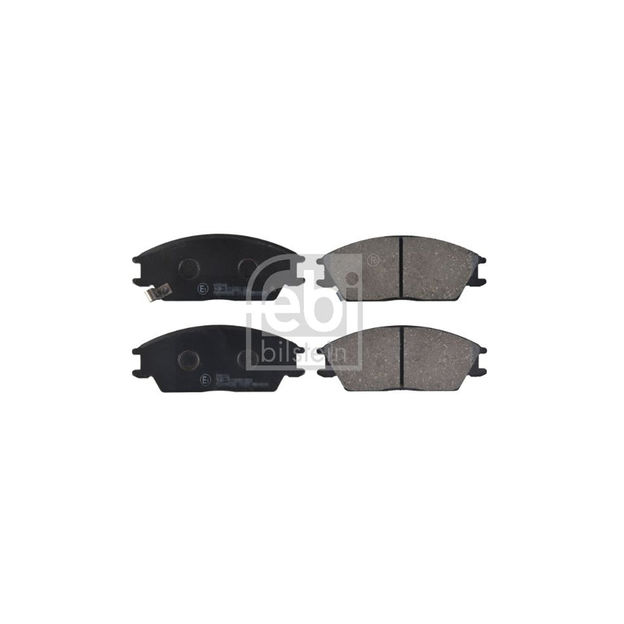 Febi Bilstein 16683 Brake Pad Set Front Axle With Acoustic Wear Warning