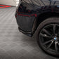 Maxton Design BMW X6 M-Pack F16 Central Rear Splitter (with Vertical Bars)