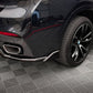Maxton Design BMW X6 M-Pack F16 Central Rear Splitter (with Vertical Bars)