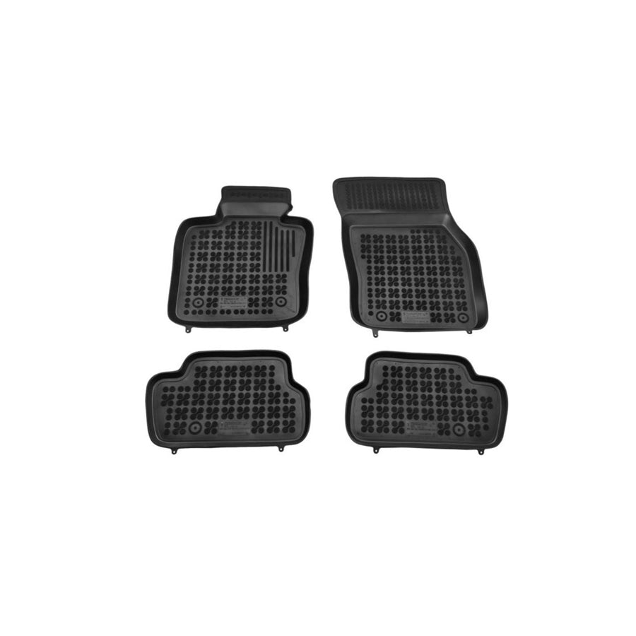 REZAW PLAST 200719 Floor mat set for MINI Hatchback Elastomer, Front and Rear, Black