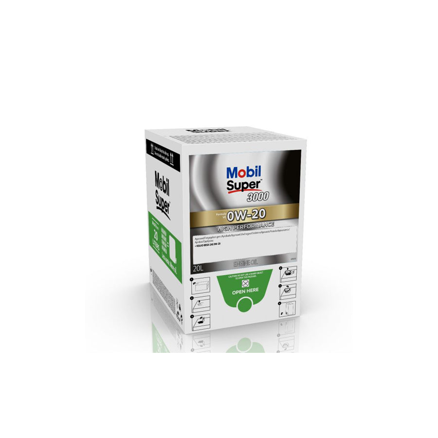 Mobil SUP 3000 FORM VC 0W-20 BAG-IN-BOX 20Ltr