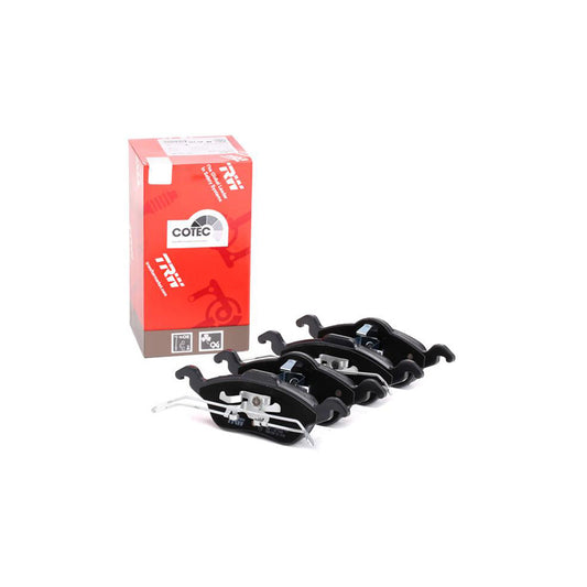 TRW Cotec Gdb1358 Brake Pad Set For Ford Focus Not Prepared For Wear Indicator