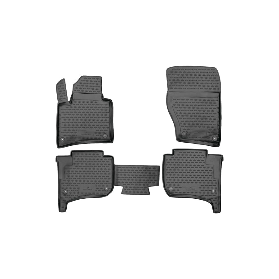 WALSER XTR 75072 Floor mat set Front and Rear