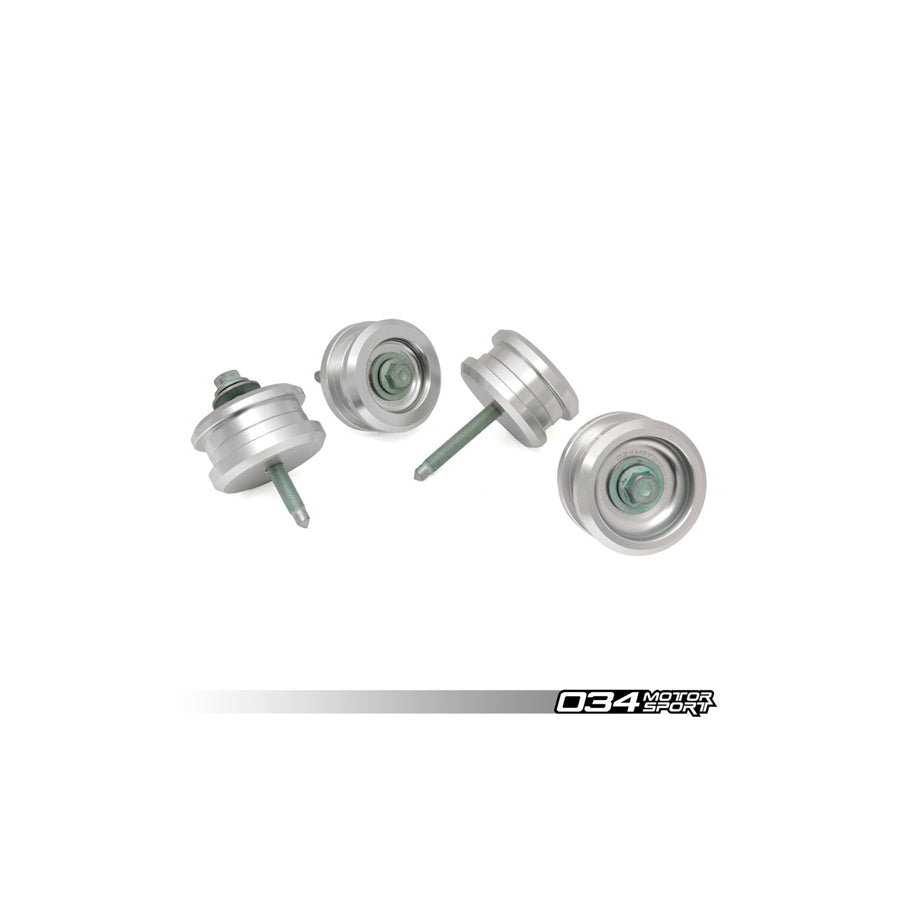 034Motorsport Subframe Bushings, Front, Billet Aluminum B5/B6/B7 Chassis