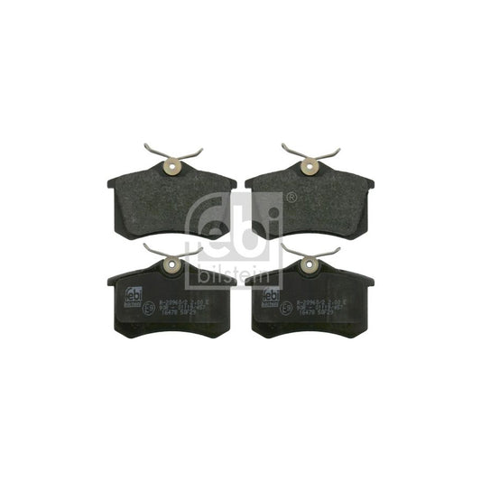 Febi Bilstein 16478 Brake Pad Set Rear Axle