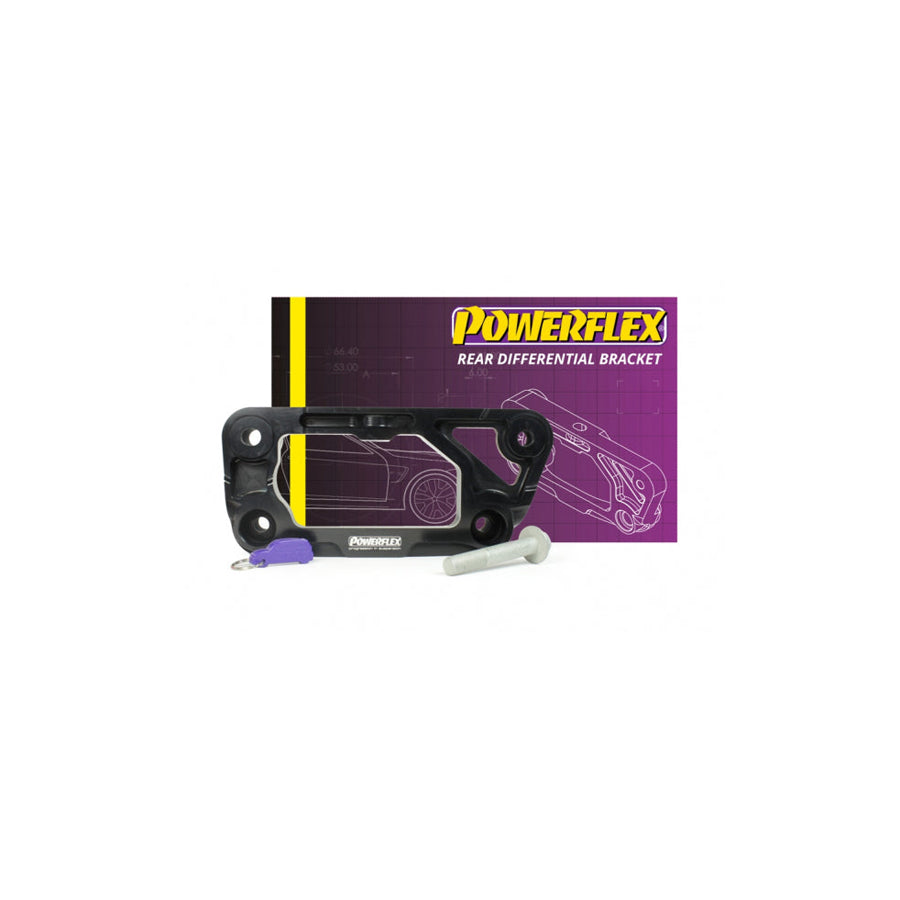 Powerflex BMW F80 F82 F83 F87 Dual Mount Rear Differential Bracket (M2, M3 & M4)