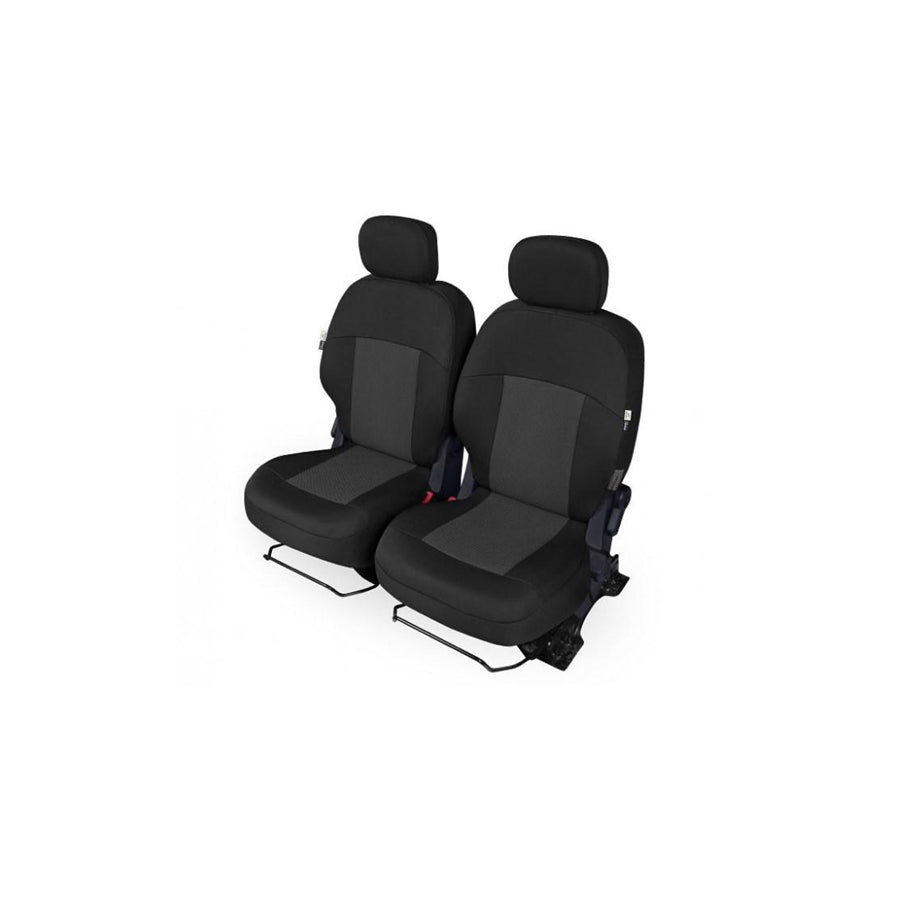 KEGEL 5-2022-233-4016 Car seat cover Black, Polyester, Front, Rear