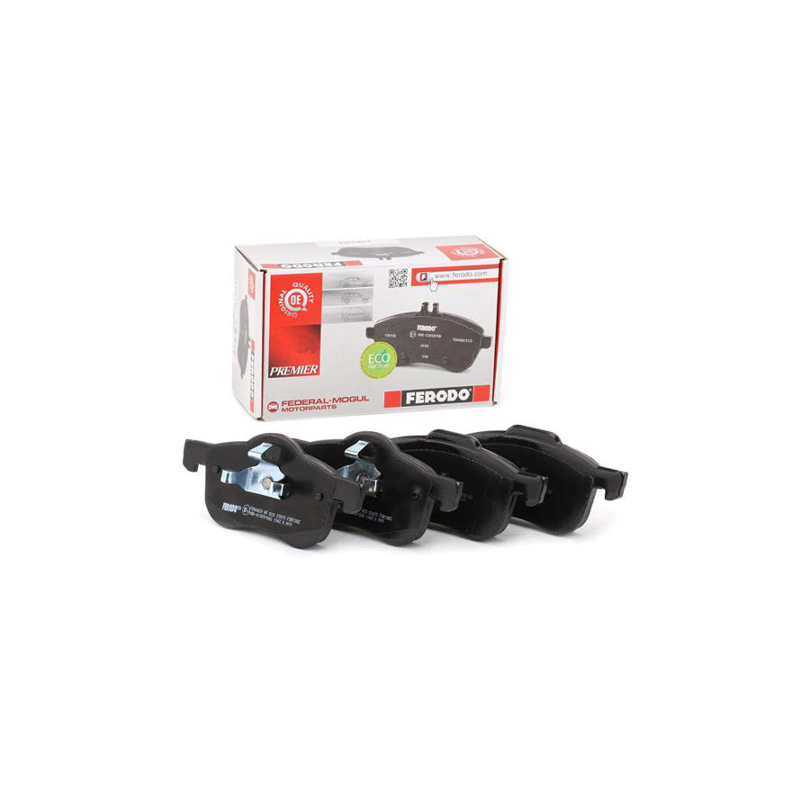 Ferodo Premier Eco Friction Fdb1382 Brake Pad Set Not Prepared For Wear Indicator With Piston Clip Without Accessories