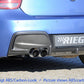 Rieger 00088061 BMW 1 Series F20 F21 Rear Diffuser