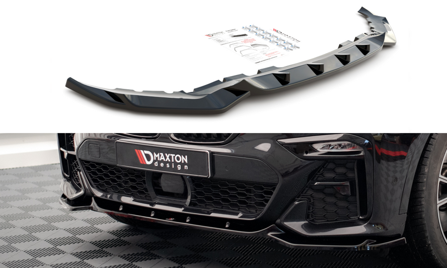 Maxton Design BM-X7-07-M-FD3T Front Splitter V.3 BMW X7 M G07 | Duco Car Parts UK Car Parts