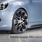 Rieger 00059505 VW Mk6 Golf Right Side Skirt (GTI & GTD) -  Matte Black