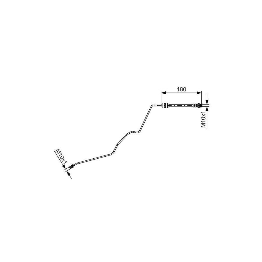 BOSCH 1 987 481 421 Brake Hose 180Mm