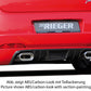 Rieger 00056048 Fiat Grande Punto (199) Rear Diffuser