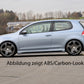 Rieger 00059505 VW Mk6 Golf Right Side Skirt (GTI & GTD) -  Matte Black