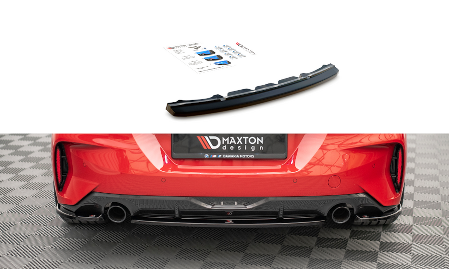 Maxton Design BM-Z4-29-MPACK-RD1T Central Rear Splitter BMW Z4 G29 M-Pack | Duco Car Parts UK Car Parts