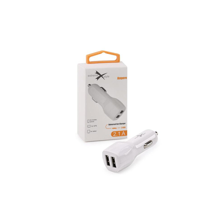 EXTREME LAD000229 In-car charger Number of inlets/outlets: 2 USB, White
