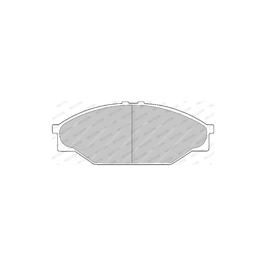 Ferodo Premier Eco Friction Fvr949 Brake Pad Set Not Prepared For Wear Indicator Without Accessories