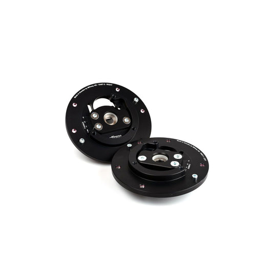 Millway Motorsport BMW F80 F82 Street Adjustable Front Camber Plates - 3 Bolt (Pre-2015 M3 & M4)