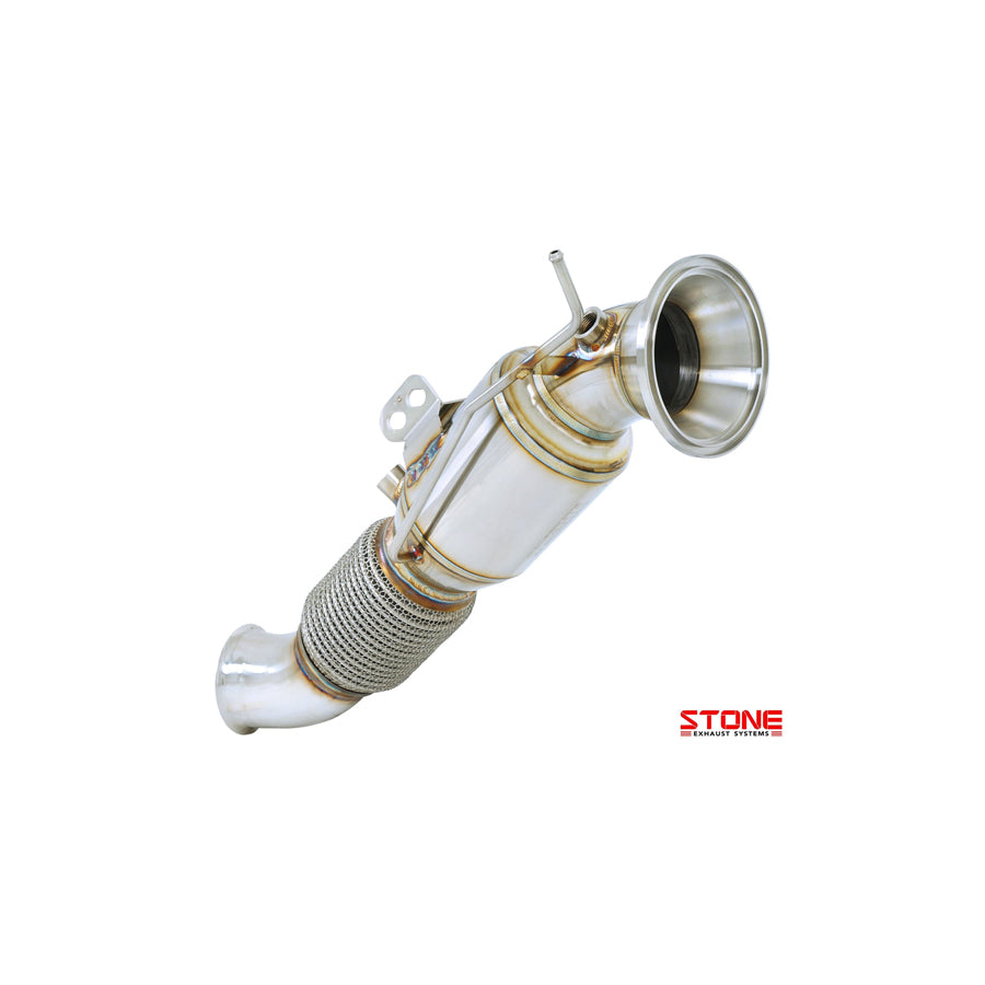 Stone Exhaust BMW B58C G01 G02 G14 G15 Eddy Catalytic Downpipe - OPF model (Inc. 840i, X5 40i, X3 M40i & X4 M40i)